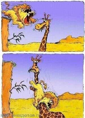 Анекдот про жирафа