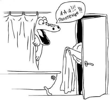 Анекдот с полотенцем