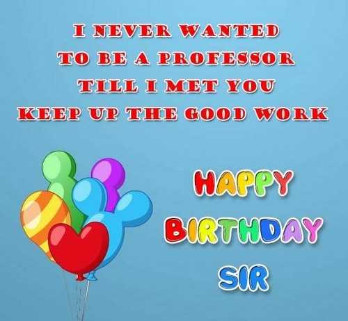 Поздравления профессору мужчине с днем рождения